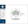 Rotinger fékbetétkészlet, tárcsafék ROTINGER RT 1PD16260
