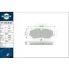 Rotinger fékbetétkészlet, tárcsafék ROTINGER RT 2PD19350