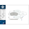 Rotinger fékbetétkészlet, tárcsafék ROTINGER RT 2PD20010