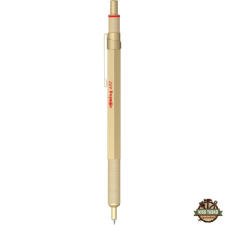 Rotring 600 1,0 mm nyomógombos arany golyóstoll toll