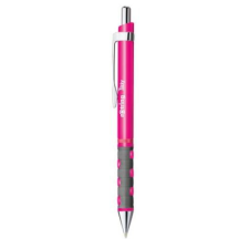 Rotring Golyóstoll, 0,8 mm, nyomógombos, neon rózsaszín tolltest, rOtring "Tikky", kék toll