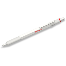 Rotring Kugelschreiber 600 Metallic-Perlweiß M schwarz Geschenkbox (2183890) toll
