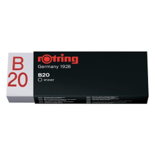 Rotring Radír, papírtokkal, ROTRING Rapid B20, fehér (TSR551120A) radír
