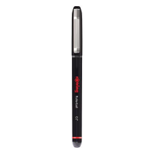 Rotring Rollertoll, 0,7 mm, kupakos, ROTRING "Rollerball", fekete nyomósirón, rotring