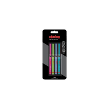 Rotring Tűfilc készlet, 0,4 mm, ROTRING "Liner", 4 különböző szín nyomósirón, rotring
