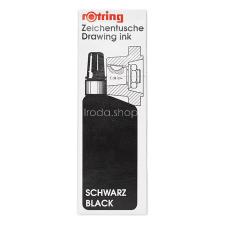 Rotring Tustinta, 23 ml, ROTRING "Isograph", fekete nyomósirón, rotring