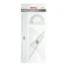 Rotring víztiszta 4db-os vonalzókészlet (NRR0221370) vonalzó
