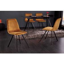 ROTTERDAM Stílusos szék Rotterdam Retro mustársárga bútor