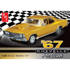 ROUND2 AMT 1/25 1967 Chevy Chevelle Pro Street autó modell makett