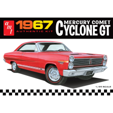 ROUND2 AMT 1/25 1967 Mercury Cyclone GT kocsi modell makett