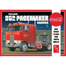 ROUND2 AMT Coca-Cola 1/25 Peterbilt 352 Pacemaker Cabover kamion modell makett