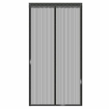  Rovar háló, mágneses zárással, szélesség 80-100cm, magasság 210-220cm, szürke szúnyogháló