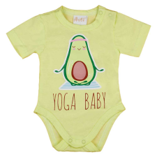  Rövid ujjú baba body avokádós mintával kombidressz, body