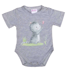 Rövid ujjú baba body cuki Cica mintával kombidressz, body