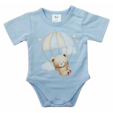 Rövid ujjú baba body kék maci (50) kombidressz, body
