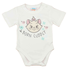 Rövid ujjú baba body Marie cica mintával - 74-es méret kombidressz, body