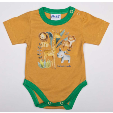  Rövid ujjú baba body Szafari mintával kombidressz, body