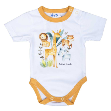 Rövid ujjú baba body Szafari mintával kombidressz, body