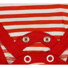 Rövid ujjú dupla patentos baba body - 104-es méret kombidressz, body