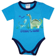 Rövid ujjú kisfiú baba body dinós mintával 0-1 hó (56 cm) kombidressz, body