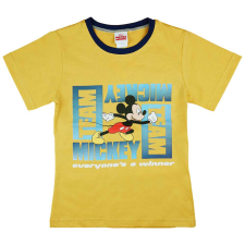  Rövid ujjú kisfiú póló Mickey egér mintával gyerek póló
