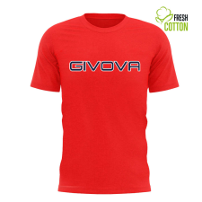 Rövid ujjú póló, Givova MA008 Red S INTL férfi póló