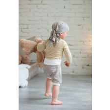  Rövidnadrág, madár, homokszínű babanadrág