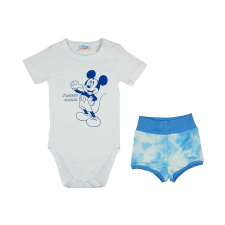  Rövidnadrágos kisfiú babaruha szett Mickey egér mintával gyerek ruha szett