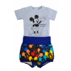  Rövidnadrágos kisfiú babaruha szett Mickey egér mintával
