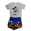  Rövidnadrágos kisfiú babaruha szett Mickey egér mintával