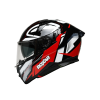 ROXAR HELMETS ROXAR BAYAMO EVO RACE zárt bukósisak fekete/fehér/piros - XL ROXAR HELMETS Sisakok és ruházat Sisakok és tartozékok Zárt sisakok