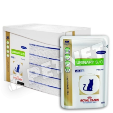 Royal Canin Feline Urinary S/O Gravy szószos nedveseledel 12x85g macskaeledel