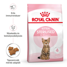 Royal Canin Kitten Sterilised -Ivartalanított kölyök macska száraz táp 12 hónapos korig 400 g macskaeledel