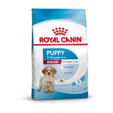  Royal Canin Medium Puppy - közepes testű kölyök kutya száraz táp 9 kg kutyaeledel