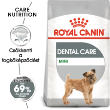 Royal Canin MINI DENTAL CARE - száraztáp felnőtt kistestű kutyáknaka fogkőképződés ellen 8kg kutyaeledel