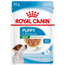  Royal Canin Mini Puppy - Nedves táp kistestű kölyök kutya részére (12 x 85 g) 1.02 kg kutyaeledel