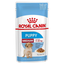 Royal Canin Wet Medium Puppy 10x140g kutyaeledel