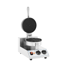 ROYAL CATERING Gofrisütő - kerek - 1,300 W gofrisütő