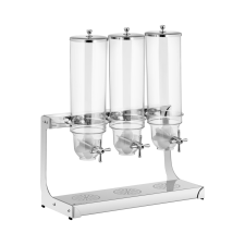 ROYAL CATERING Müzli adagoló - 3 x 3,5 l - 3 Tartály reform élelmiszer