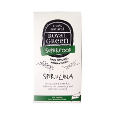  ROYAL GREEN SPIRULINA TABLETTA 120 DB vitamin és táplálékkiegészítő