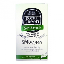  ROYAL GREEN SPIRULINA TABLETTA 60 DB vitamin és táplálékkiegészítő