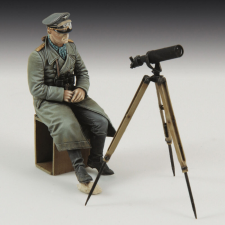  Royal Model Erwin Rommel with tripod telescope 1:35 (RM820) makett
