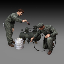  Royal Model Soldiers painting 1:48 (RM897) makett