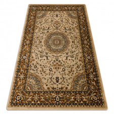  Royal szőnyeg E0177 Keret, rozetta - bézs / barna 150x230 cm lakástextília