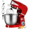 Royalty Line ® Konyhai robotgép dagasztó és tálas mixer piros