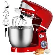 Royalty Line ® Konyhai robotgép dagasztó és tálas mixer piros konyhai robotgép