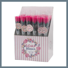  Rózsa alakú szappanvirág 12db RRSF-07b szappan