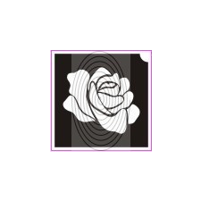  Rózsa (csss0210) csillámtetoválás