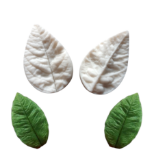  Rózsa levél erező, szilikon formázó, 4 cm sütés és főzés