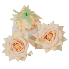  Rózsa virágfej D8cm 9 12db/csom dekorációs kellék